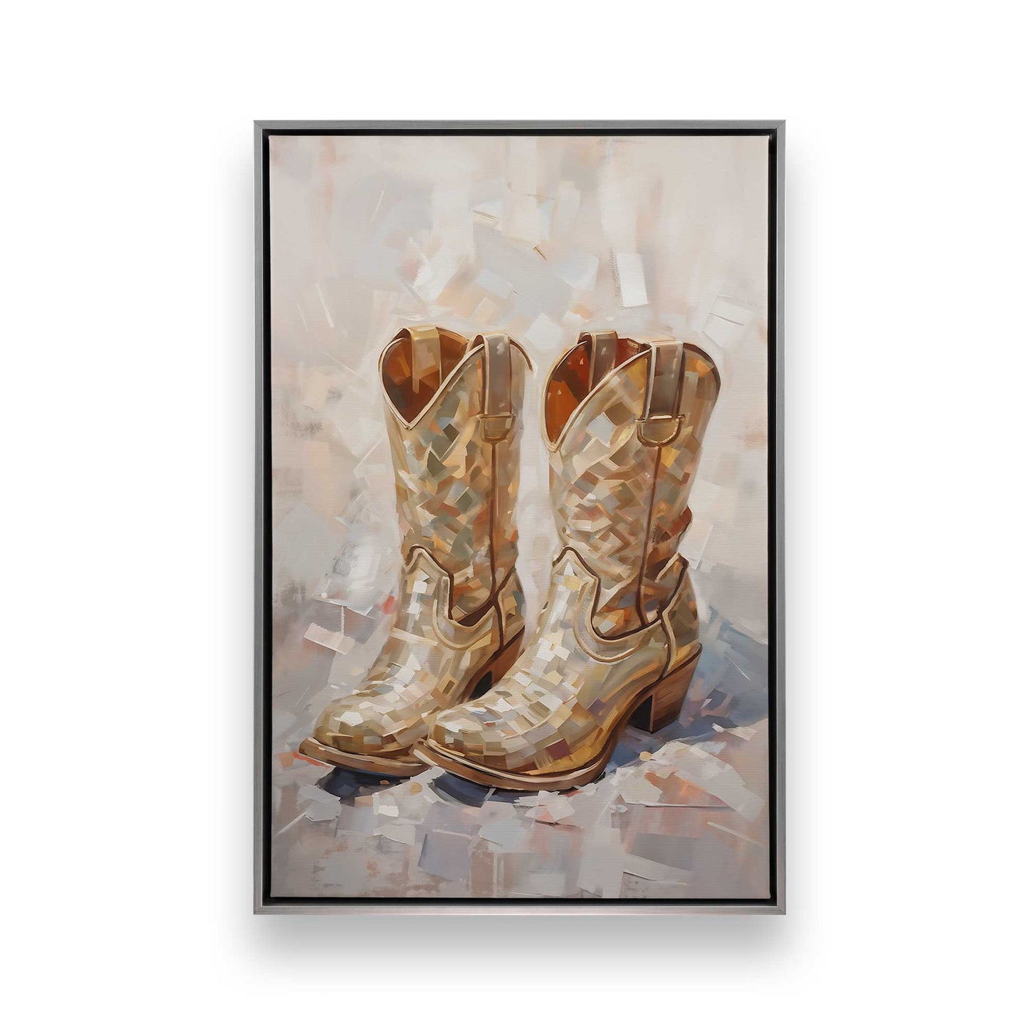 [Color:Polished Chrome], Picture of art in a Polished Chrome frame