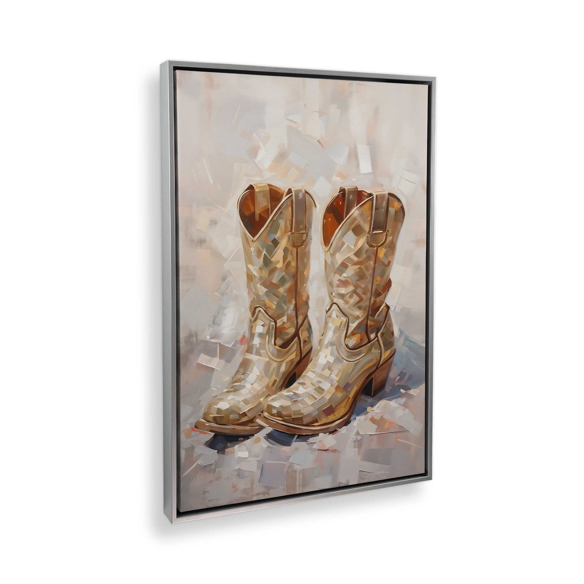 [Color:Polished Chrome], Picture of the corner of the art