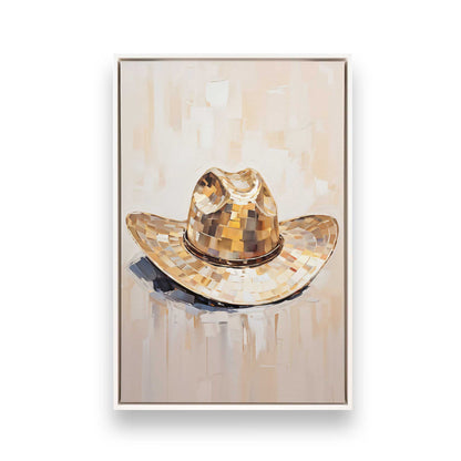 [Color:Opaque White], Picture of art in a White frame