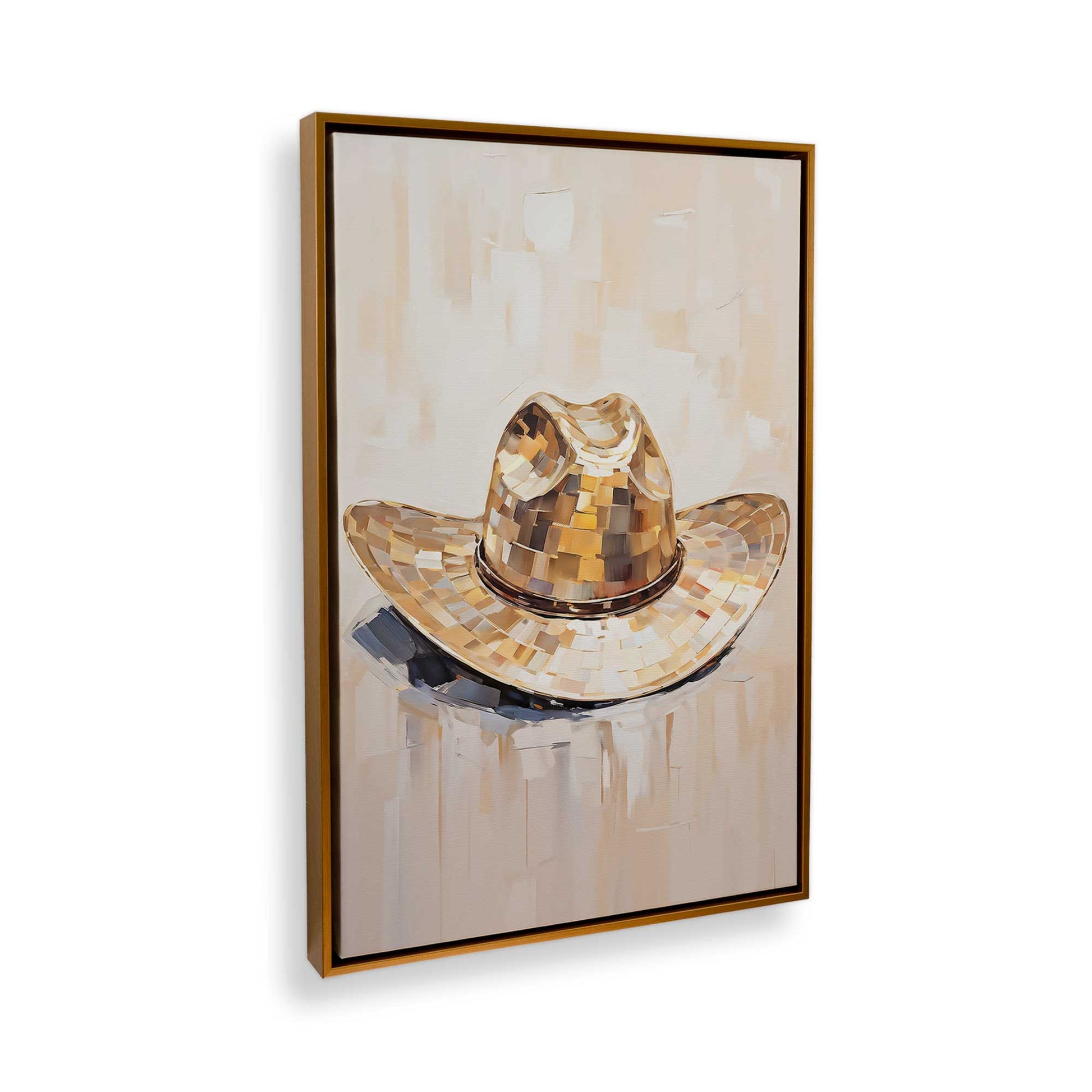 [Color:Polished Gold], Picture of the corner of the art