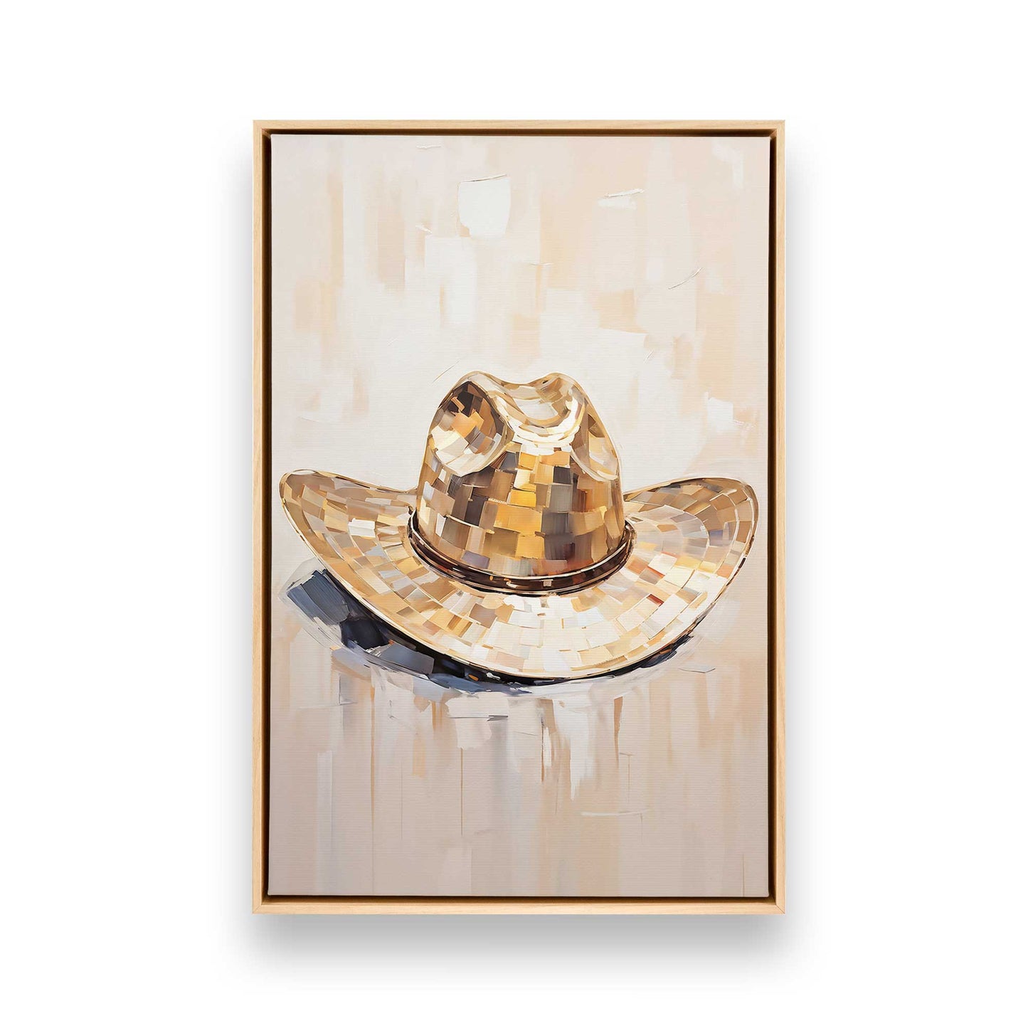[Color:American Maple], Picture of art in a American Maple frame