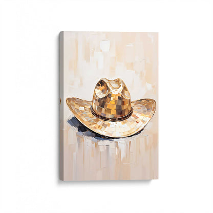 [Color:Stretched Canvas], Picture of art at an angle