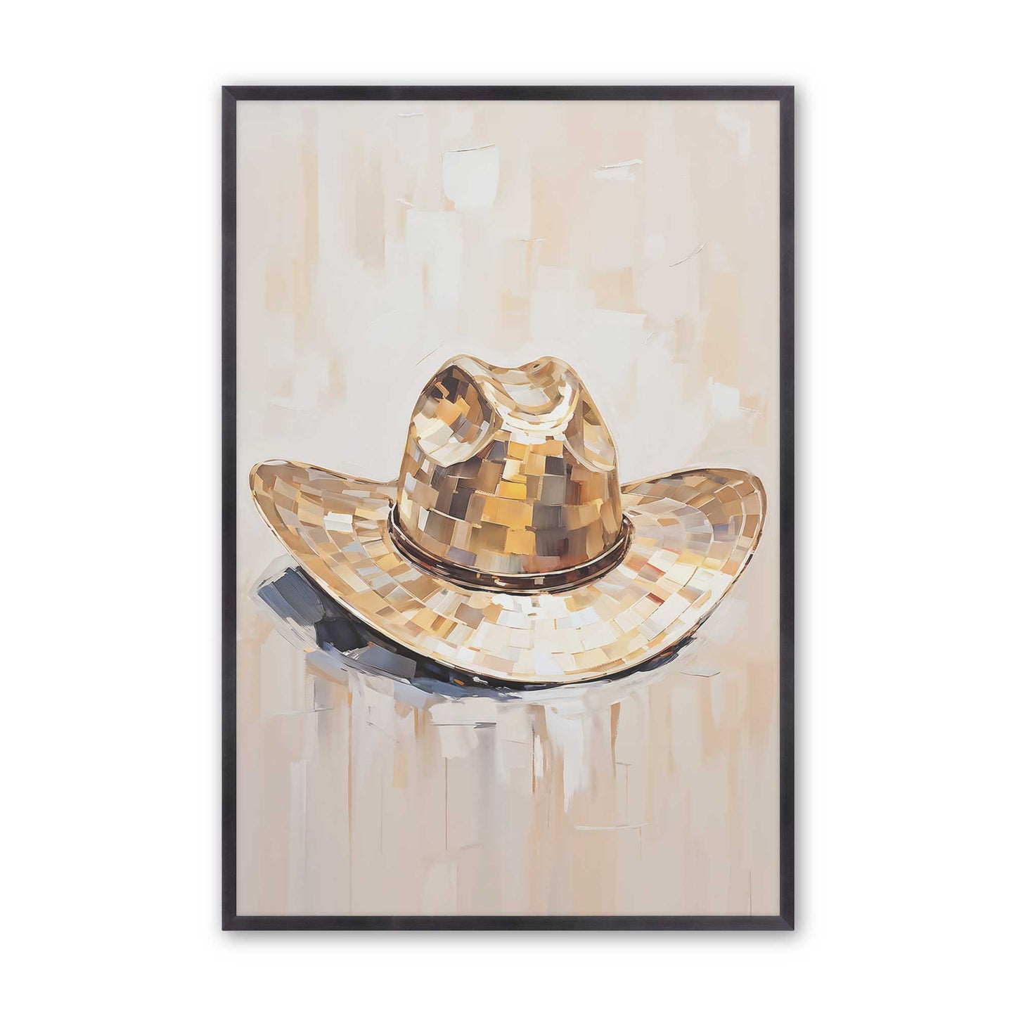 [Color:Weathered Zinc], Picture of art in a Weathered Zinc frame