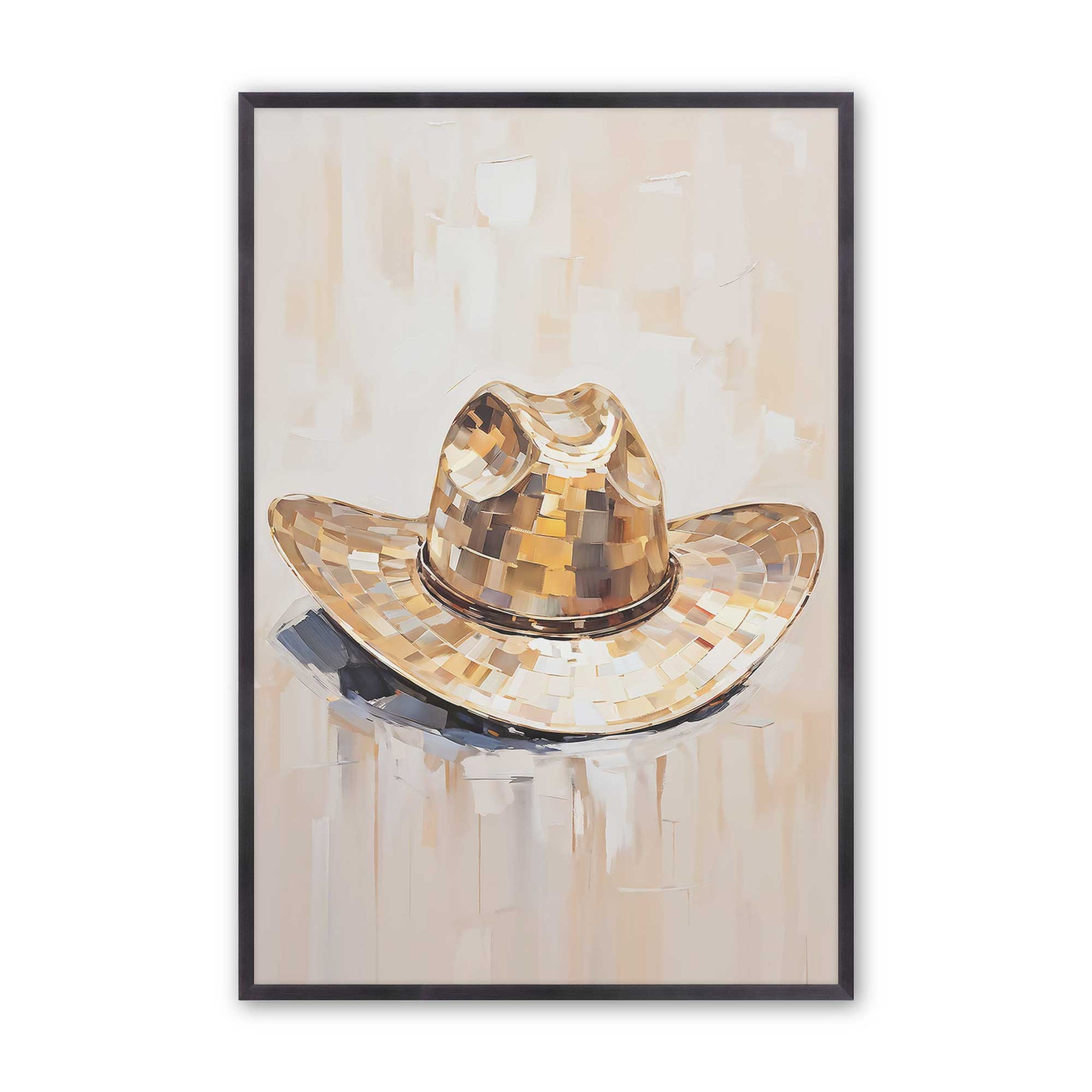 [Color:Weathered Zinc], Picture of art in a Weathered Zinc frame