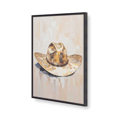 [Color:Weathered Zinc], Picture of art in a Weathered Zinc frame of the corner