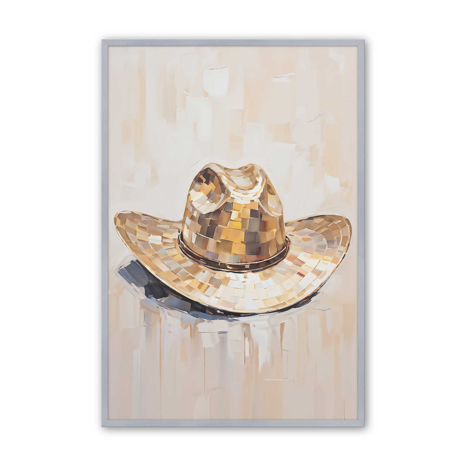 [Color:Polished Chrome], Picture of art in a Polished Chrome frame