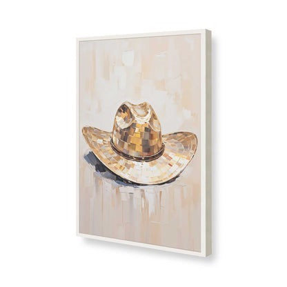 [Color:Opaque White], Picture of art in a Opaque White frame of the corner