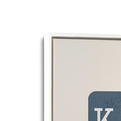 [Color:Opaque White], Picture of art in a White frame at an angle