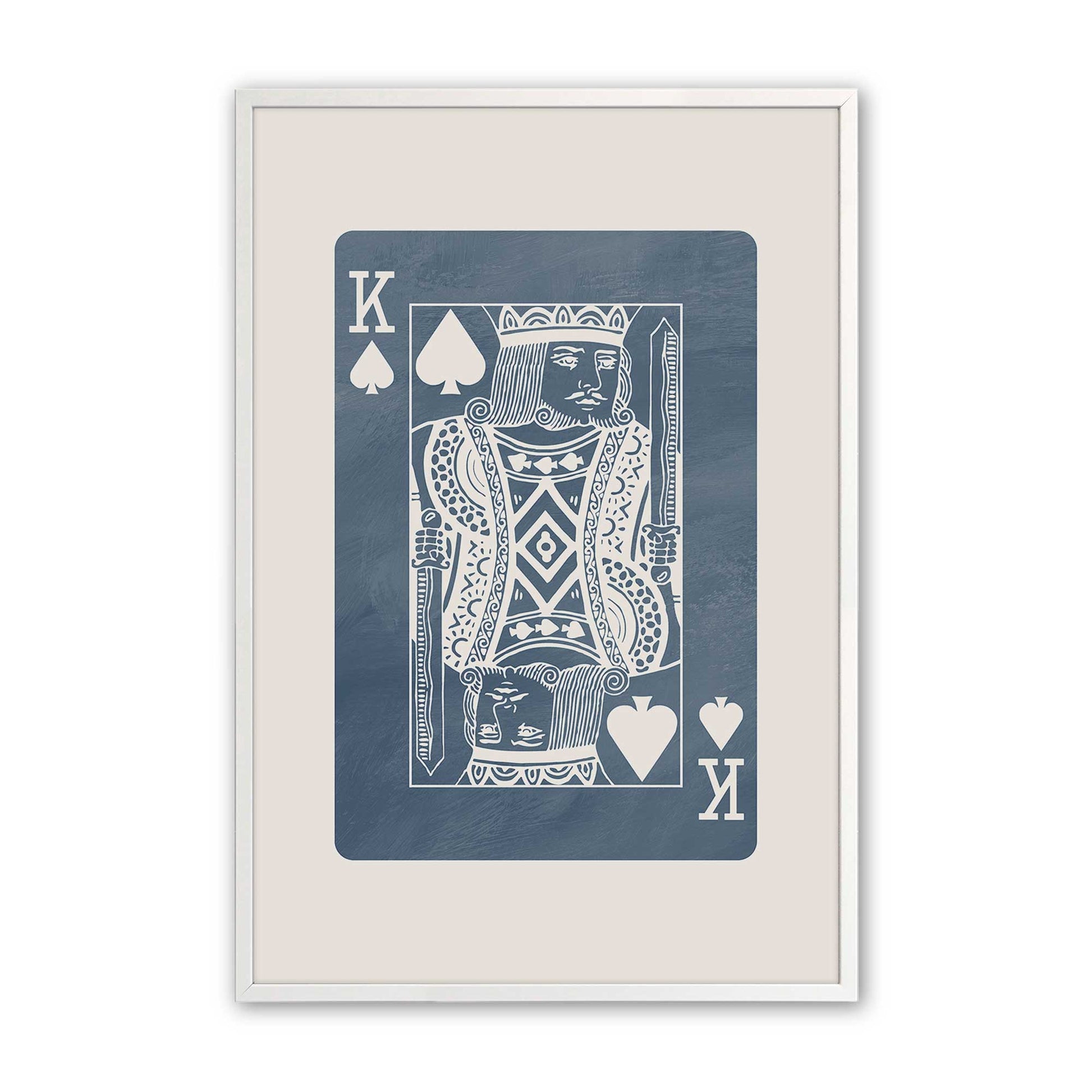 [Color:Opaque White], Picture of art in a Opaque White frame