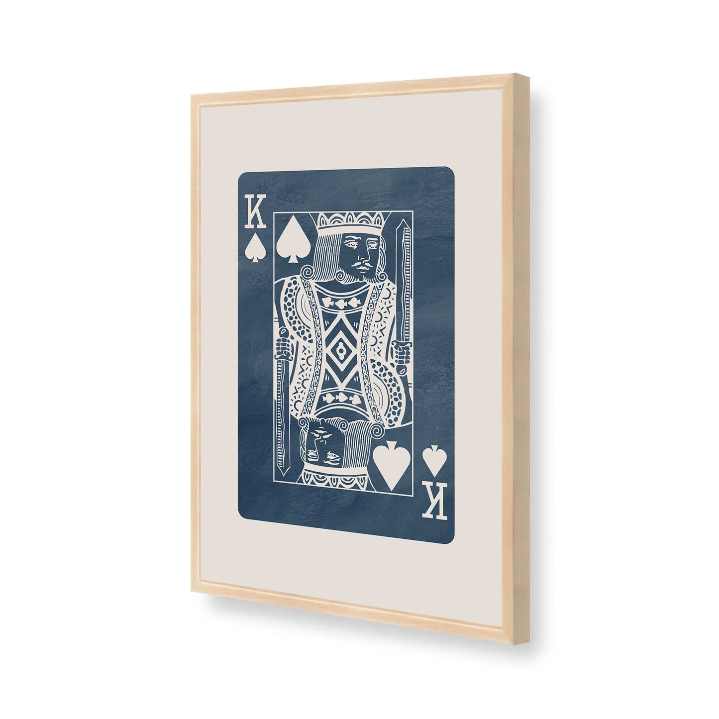 [Color:Raw Maple], Picture of art in a Raw Maple frame of the corner