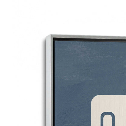 [Color:Polished Chrome], Picture of art in a Polished Chrome frame at an angle
