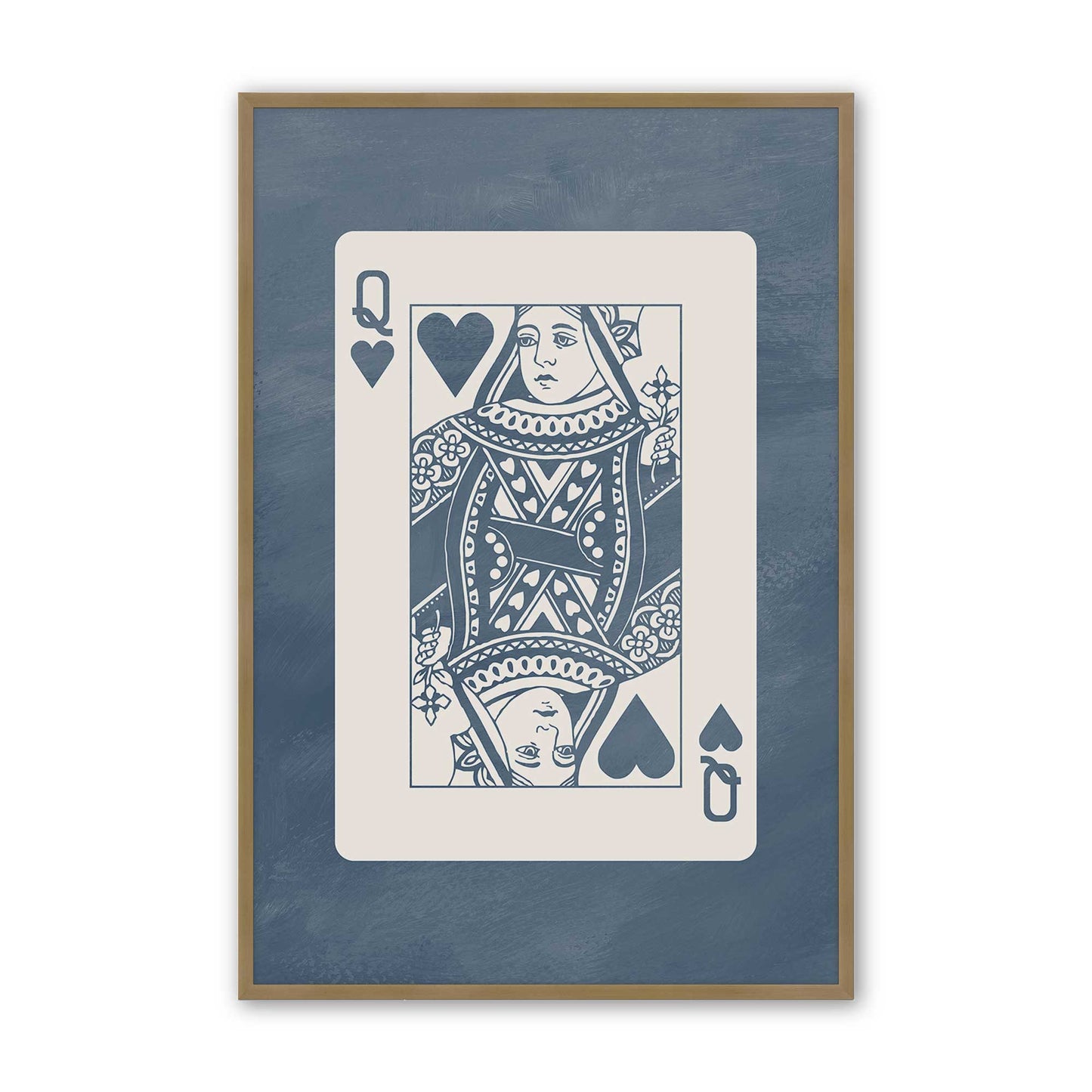 [Color:Brushed Gold], Picture of art in a Brushed Gold frame