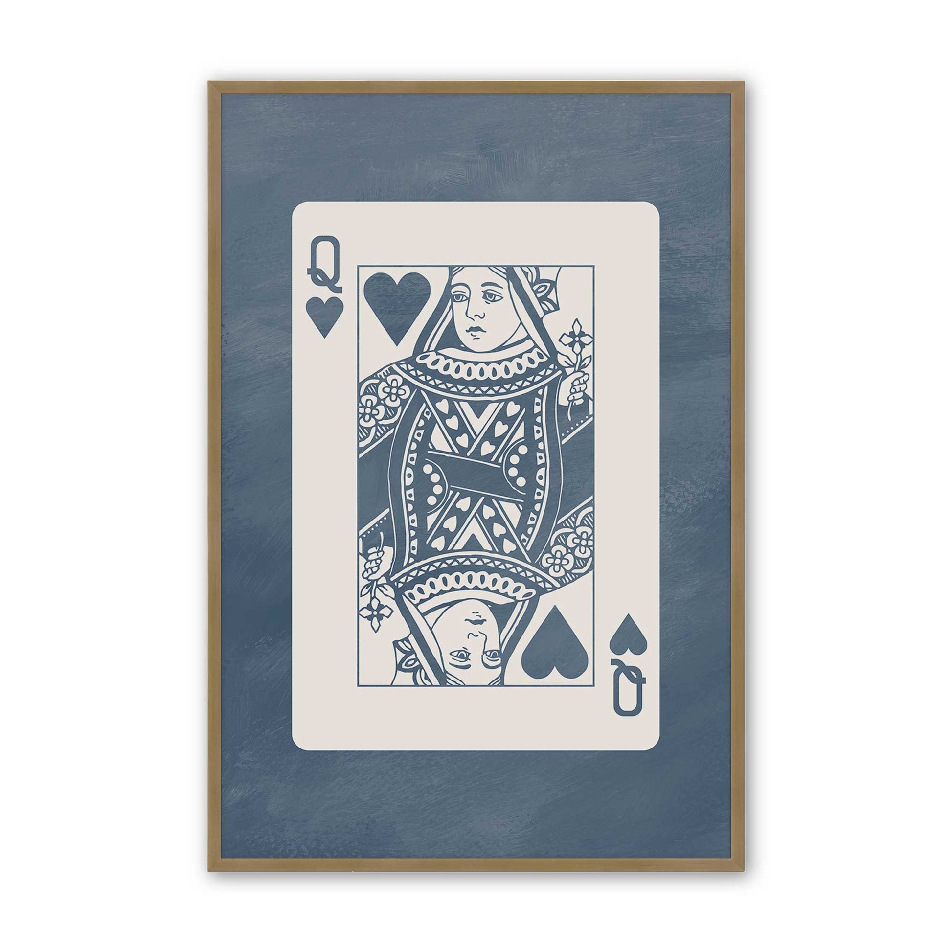 [Color:Brushed Gold], Picture of art in a Brushed Gold frame