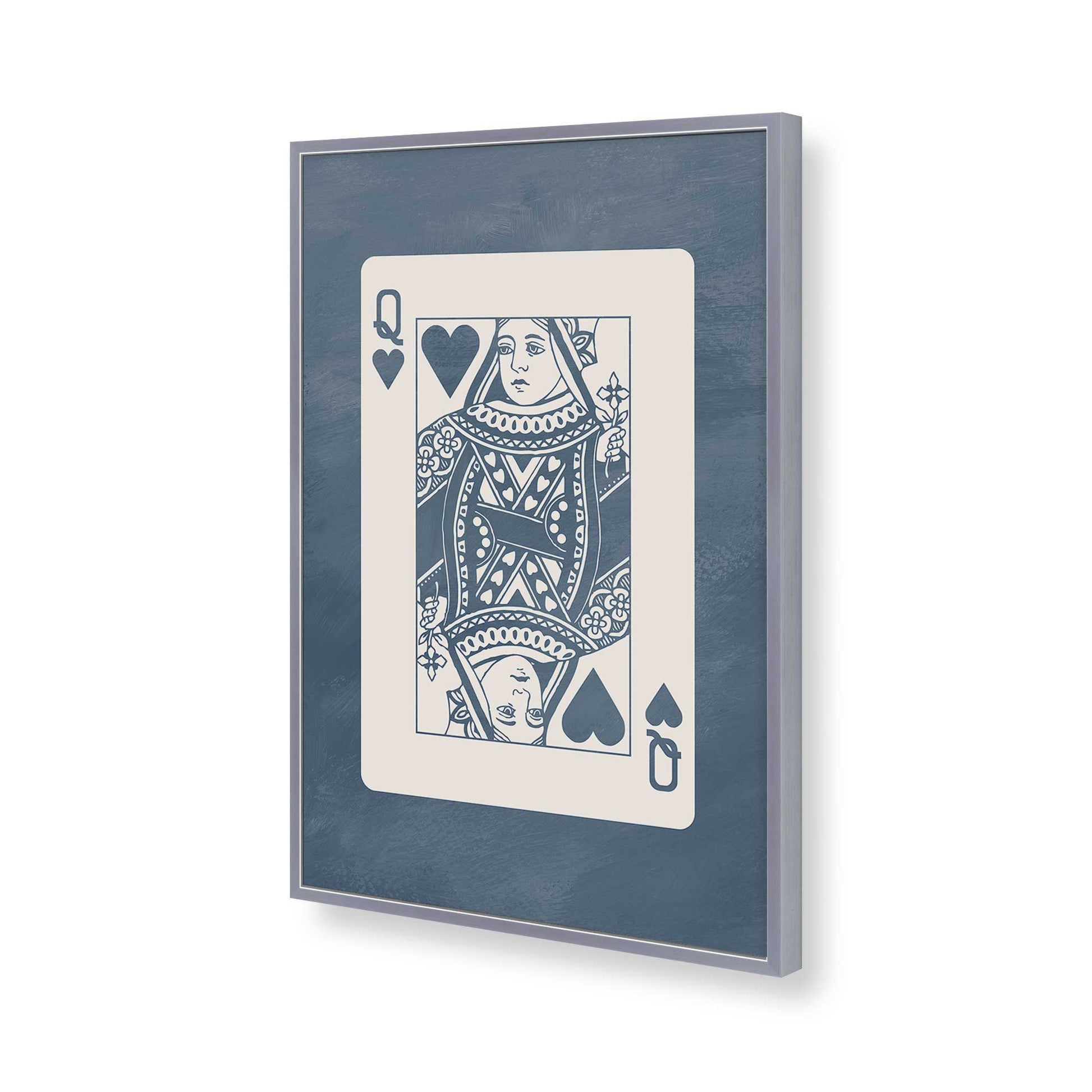 [Color:Polished Chrome], Picture of art in a Polished Chrome frame of the corner