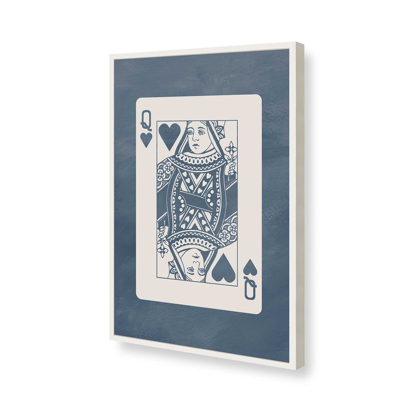 [Color:Opaque White], Picture of art in a Opaque White frame of the corner