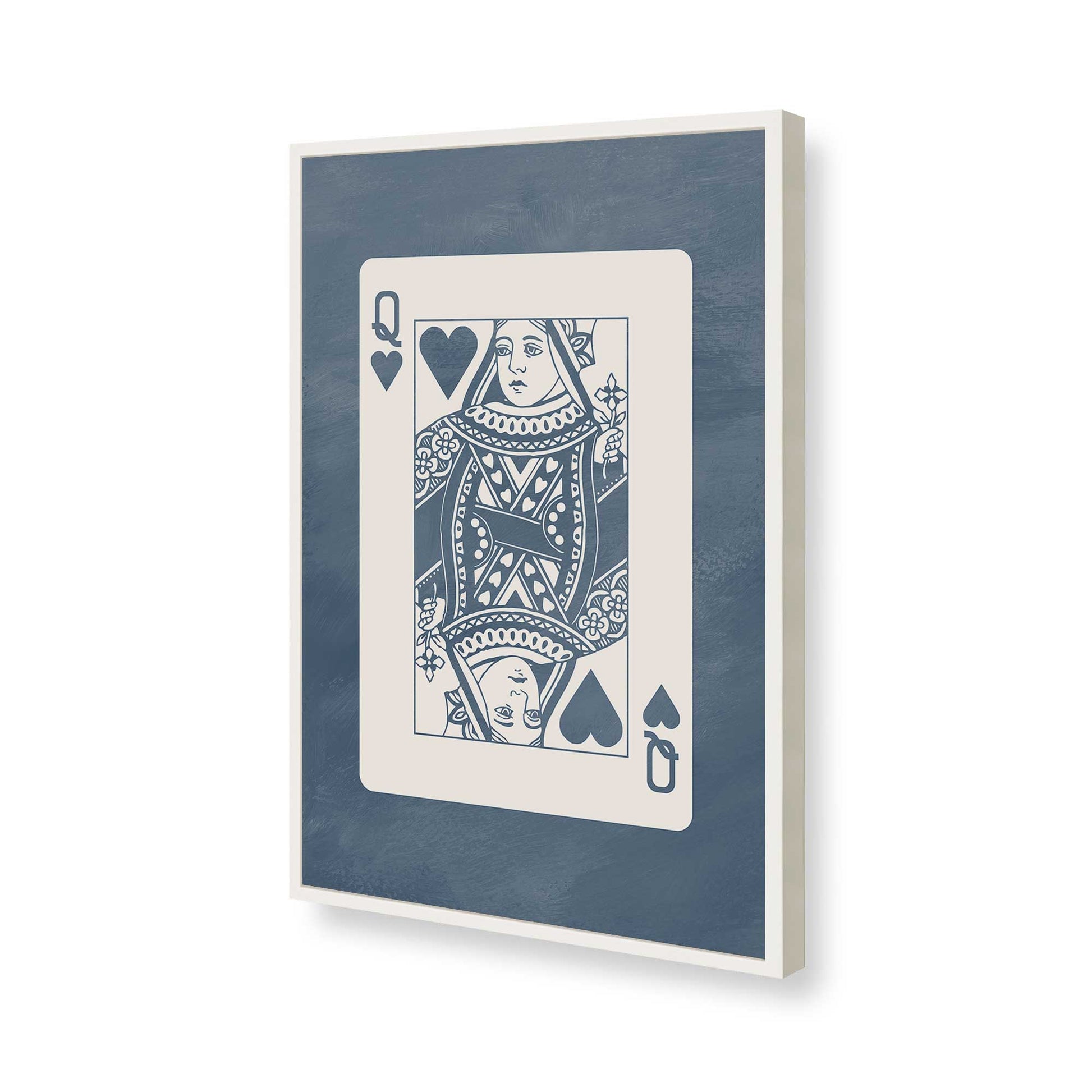[Color:Opaque White], Picture of art in a Opaque White frame of the corner