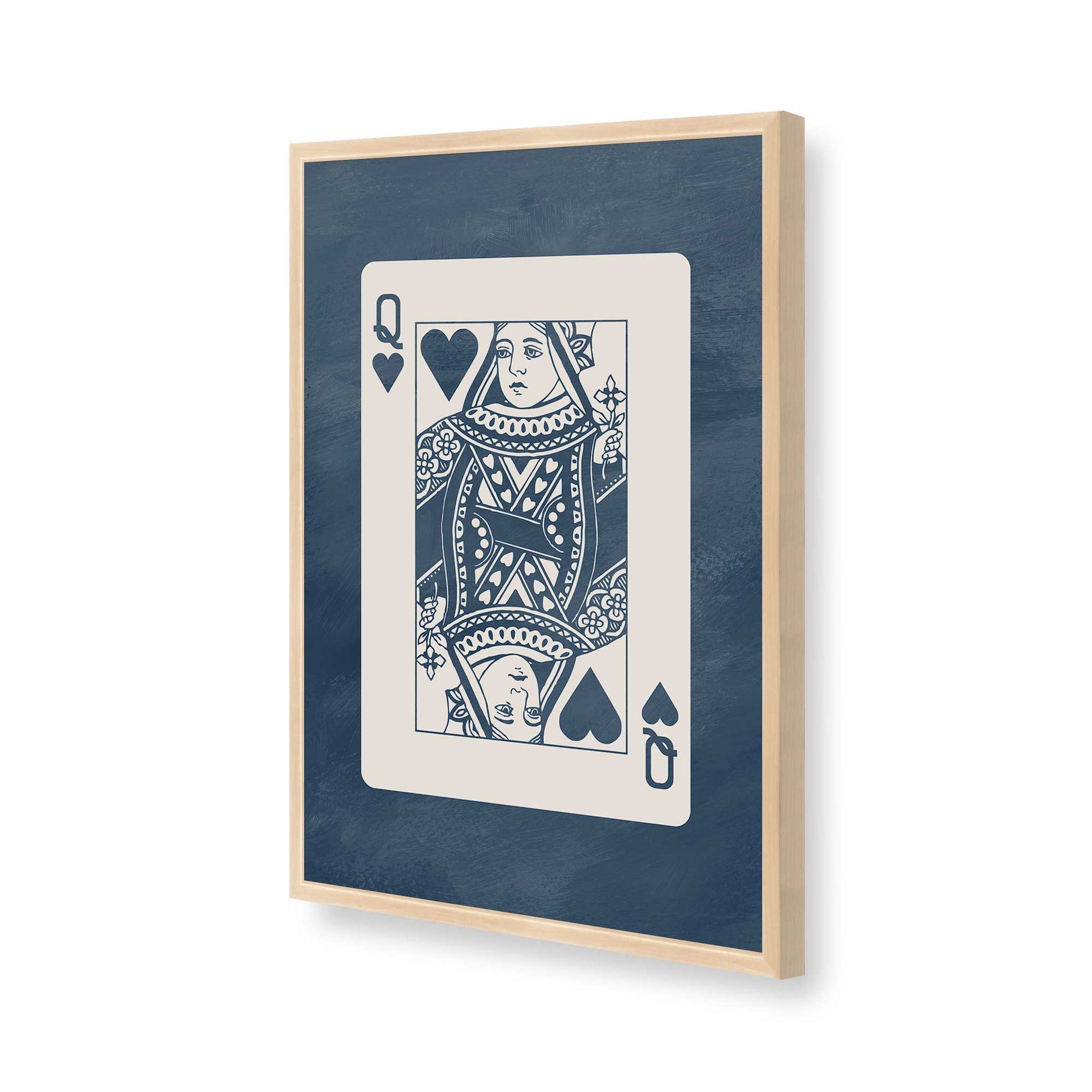 [Color:Raw Maple], Picture of art in a Raw Maple frame of the corner