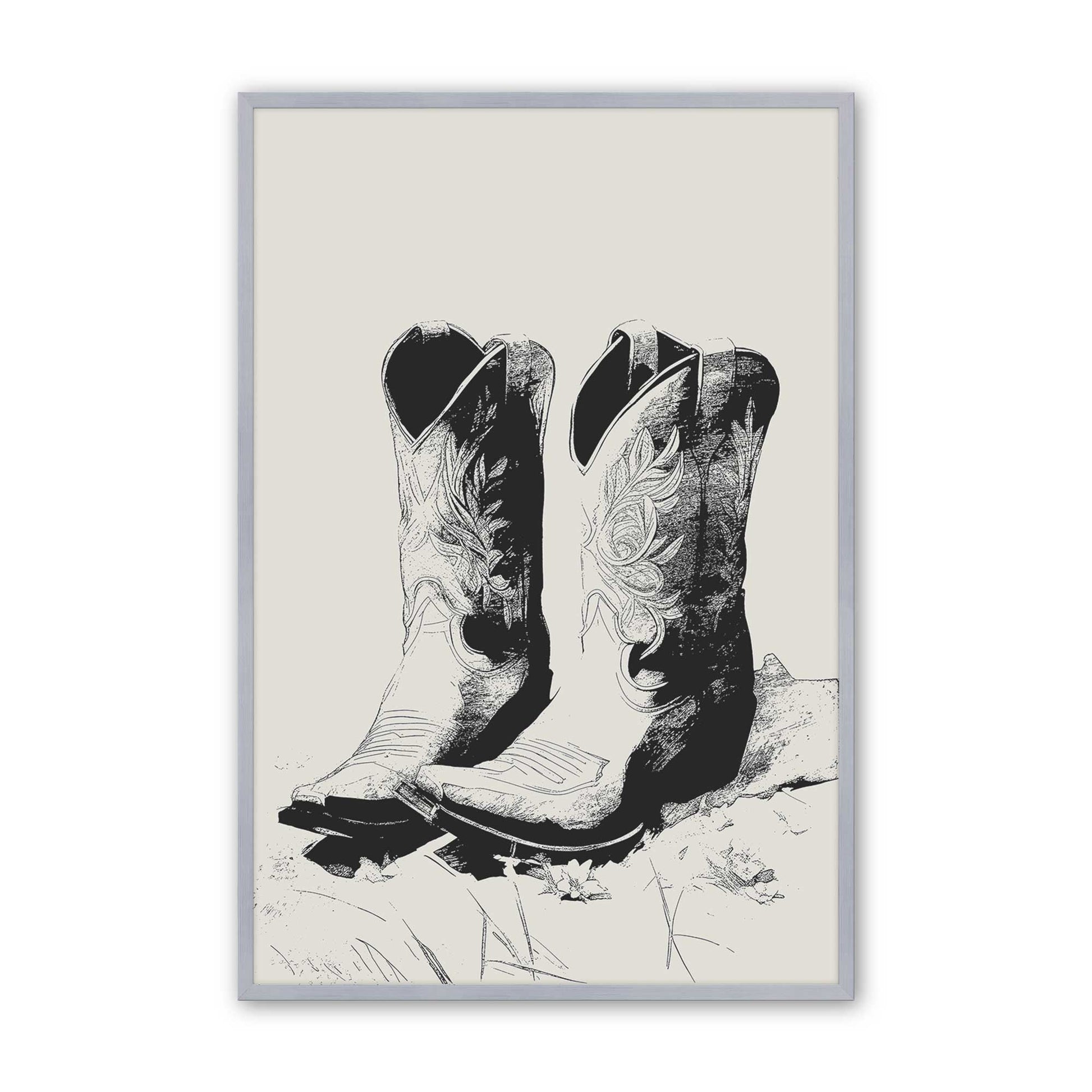 [Color:Polished Chrome], Picture of art in a Polished Chrome frame