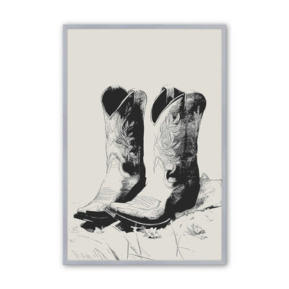 [Color:Polished Chrome], Picture of art in a Polished Chrome frame