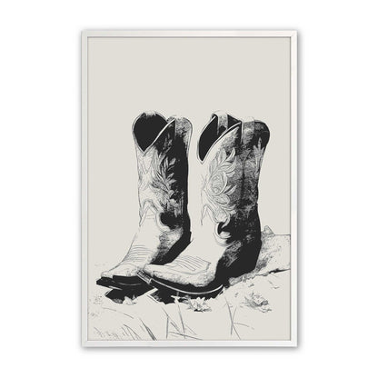 [Color:Opaque White], Picture of art in a Opaque White frame