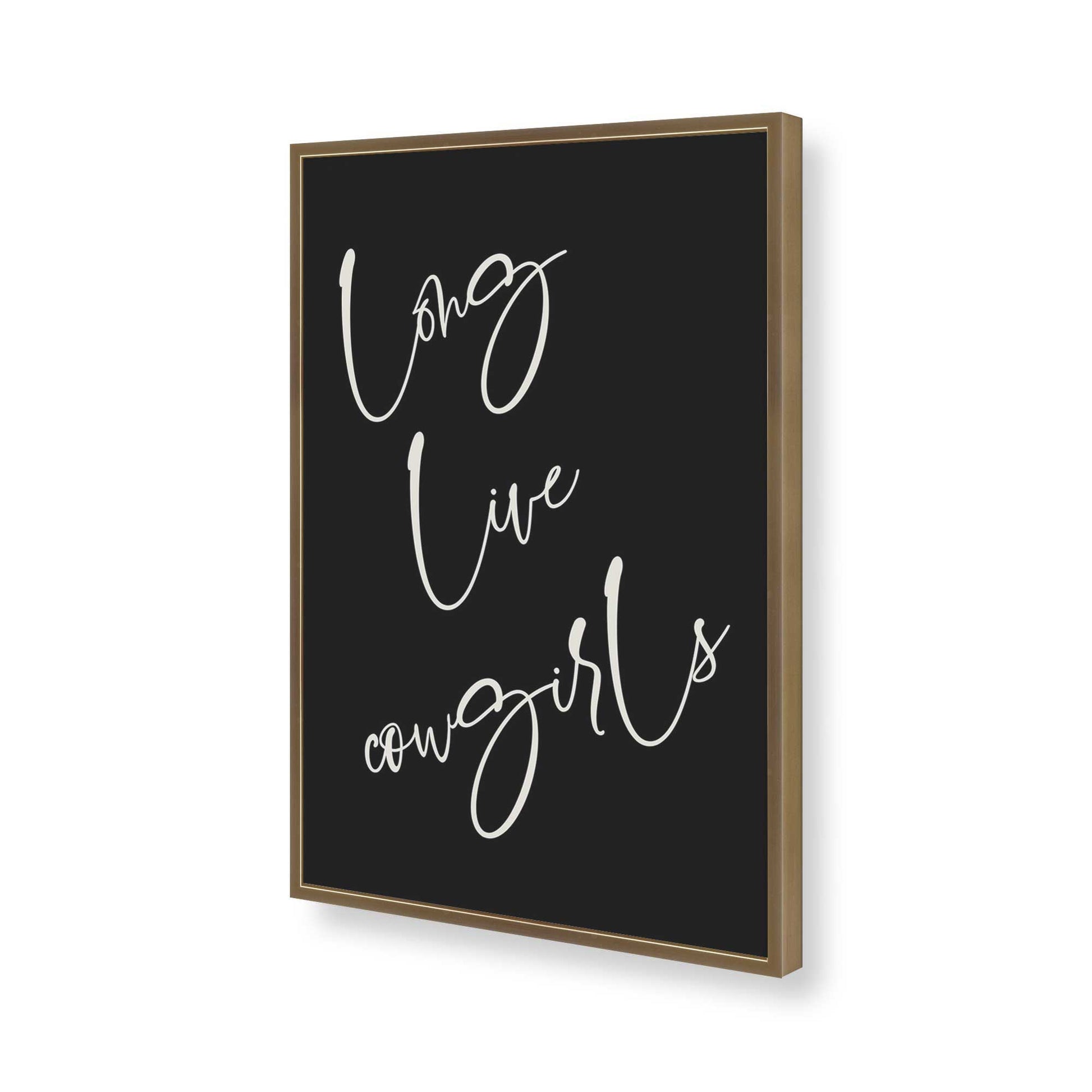 [Color:Brushed Gold], Picture of art in a Brushed Gold frame of the corner