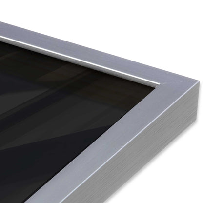 [Color:Polished Chrome], Picture of art in a Polished Chrome frame at an angle