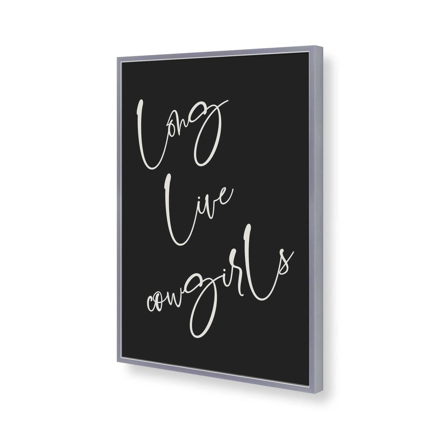 [Color:Polished Chrome], Picture of art in a Polished Chrome frame of the corner