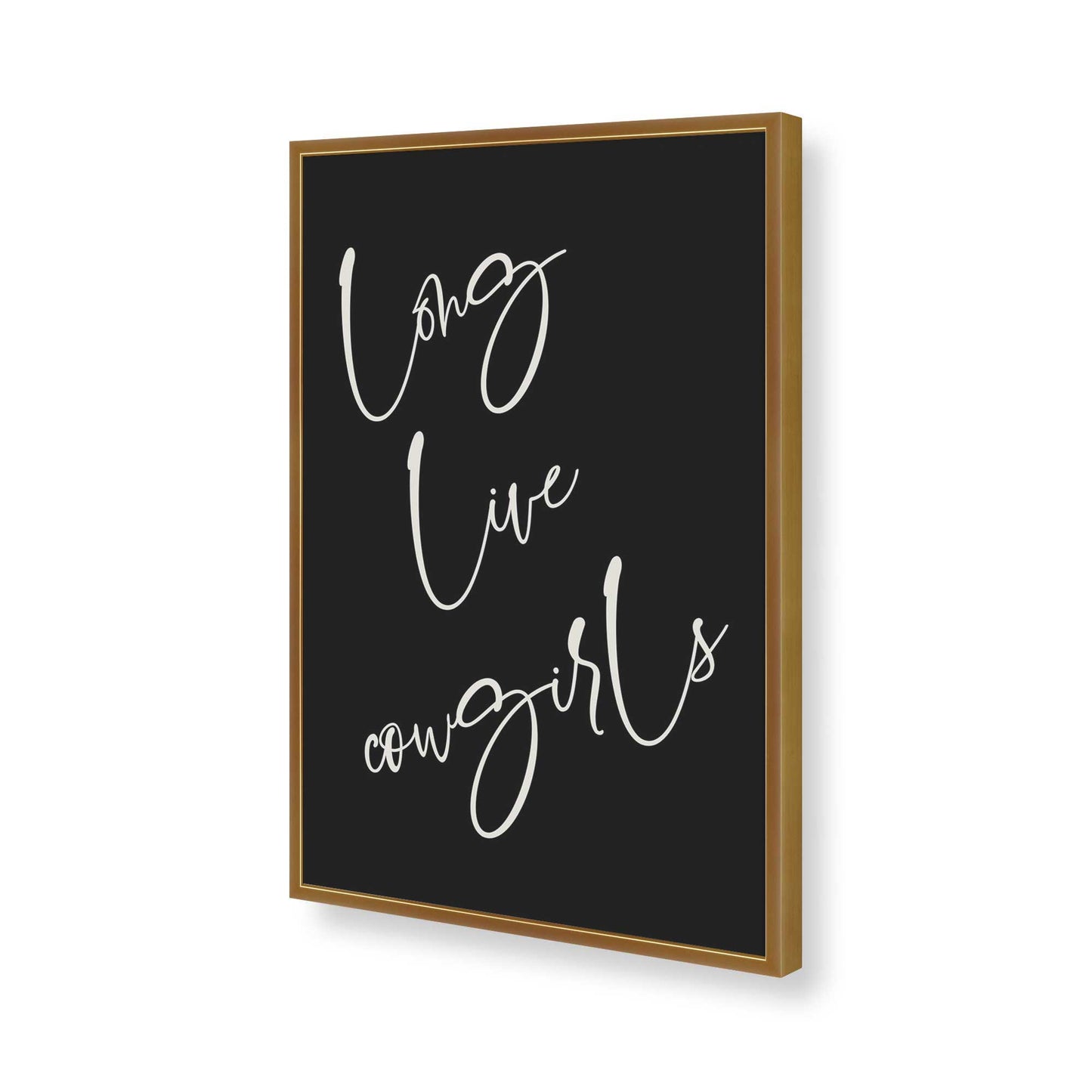 [Color:Polished Gold], Picture of art in a Polished Gold frame of the corner