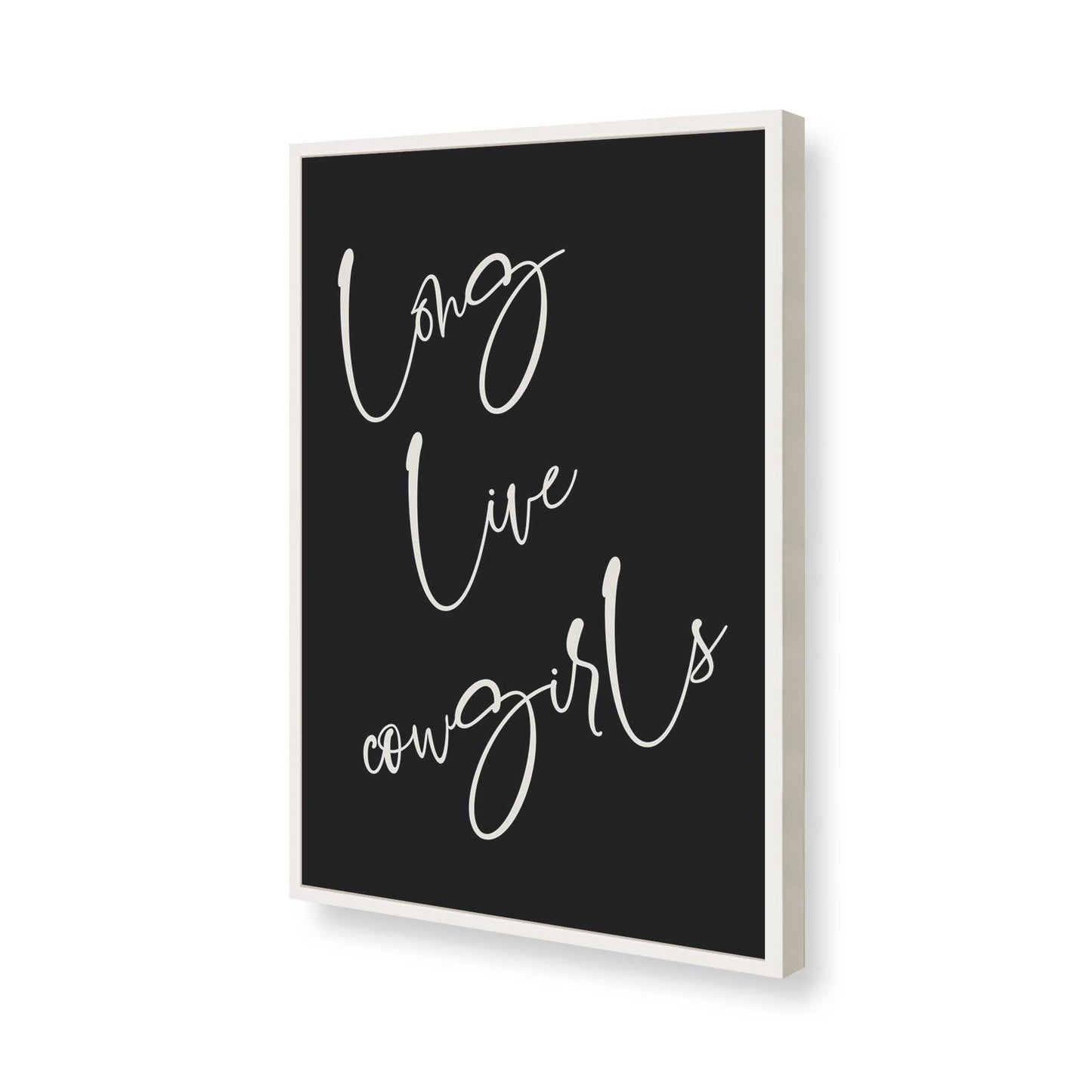 [Color:Opaque White], Picture of art in a Opaque White frame of the corner