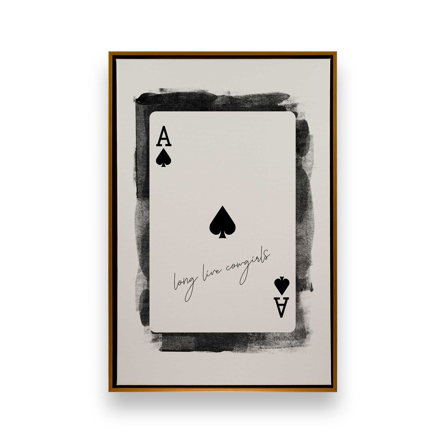 [Color:Polished Gold], Picture of art in a Polished Gold frame