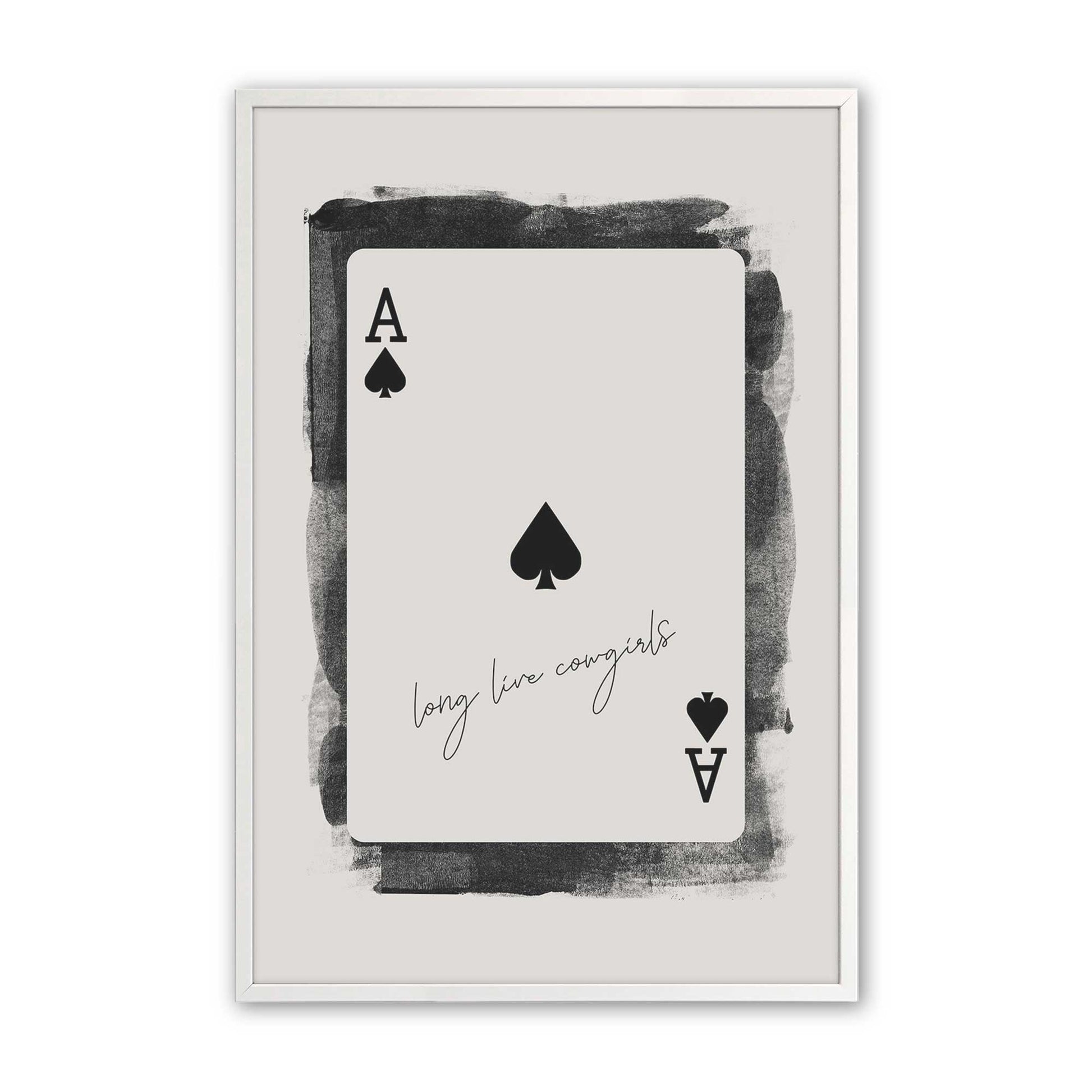 [Color:Opaque White], Picture of art in a Opaque White frame