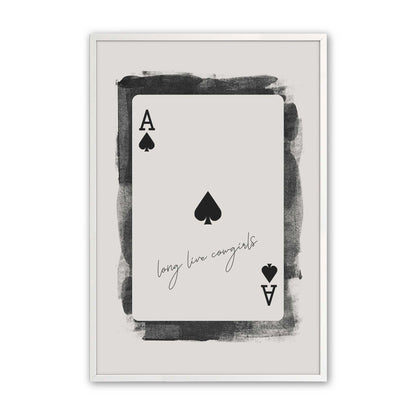 [Color:Opaque White], Picture of art in a Opaque White frame