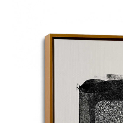 [Color:Polished Gold], Picture of art in a Polished Gold frame at an angle
