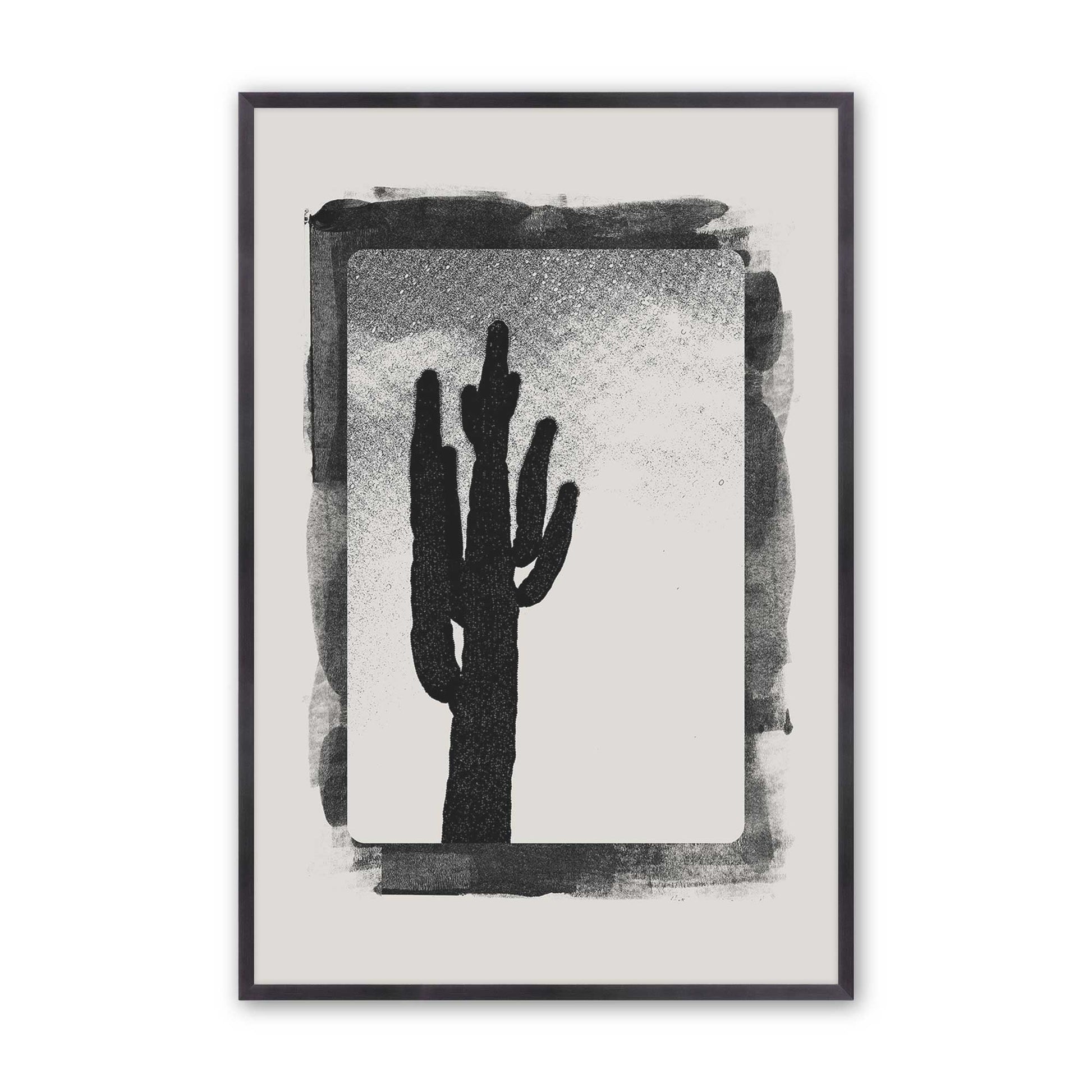 [Color:Weathered Zinc], Picture of art in a Weathered Zinc frame