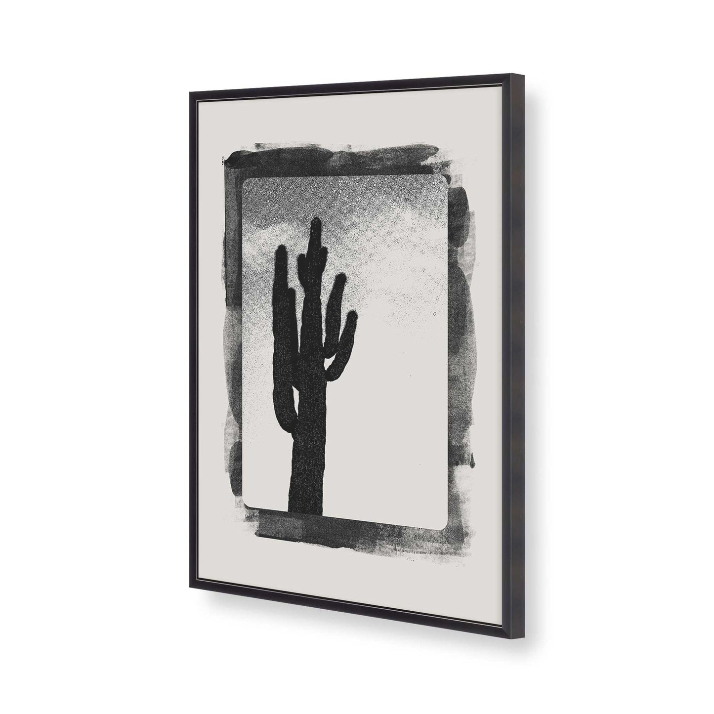 [Color:Weathered Zinc], Picture of art in a Weathered Zinc frame of the corner