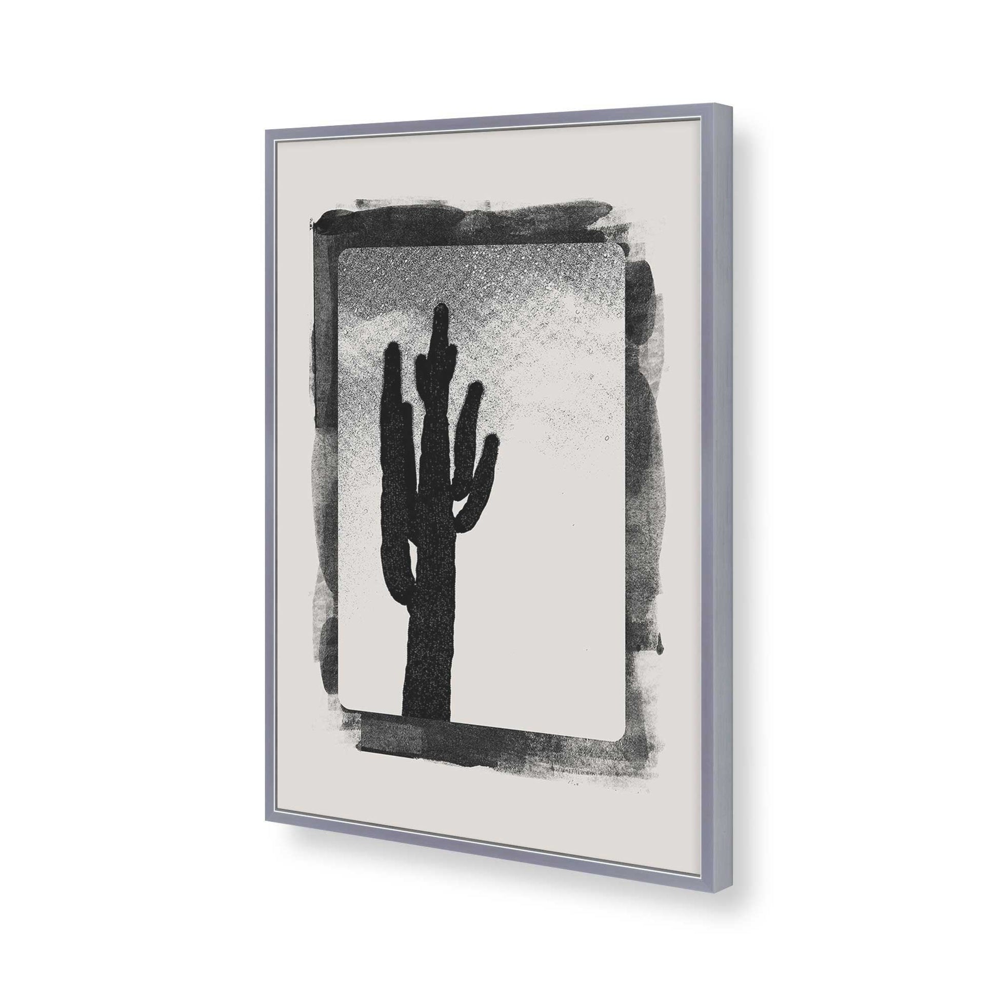 [Color:Polished Chrome], Picture of art in a Polished Chrome frame of the corner