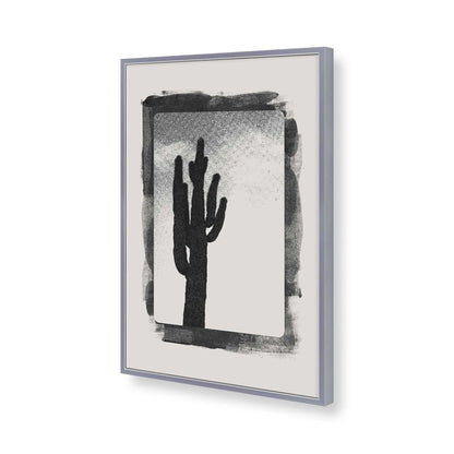 [Color:Polished Chrome], Picture of art in a Polished Chrome frame of the corner