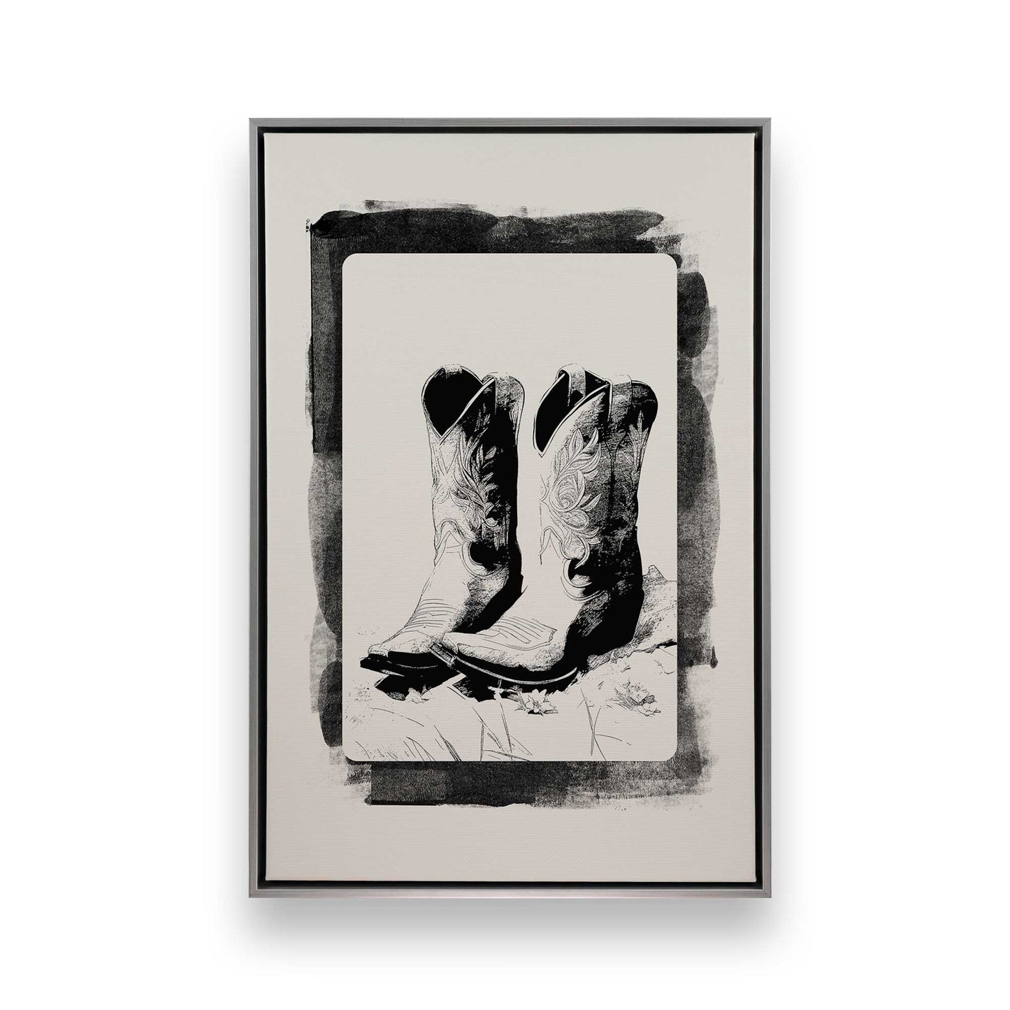 [Color:Polished Chrome], Picture of art in a Polished Chrome frame