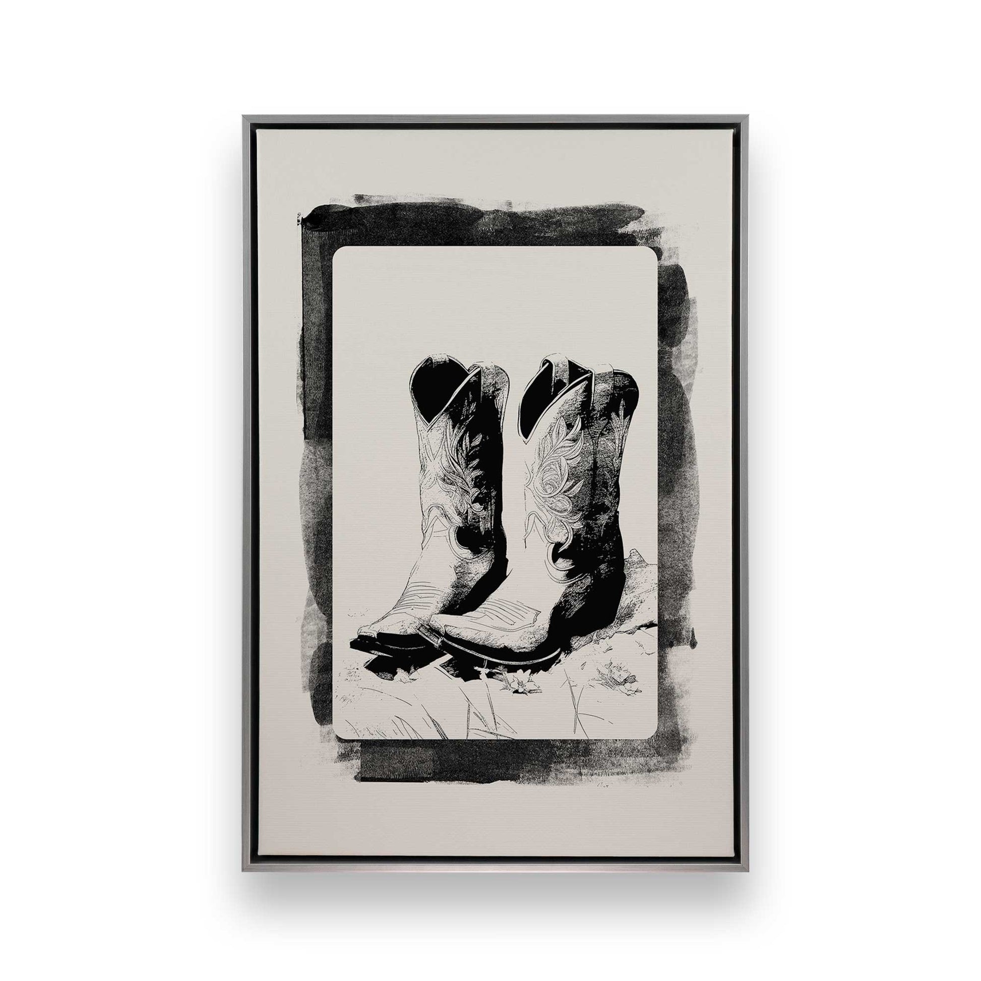 [Color:Polished Chrome], Picture of art in a Polished Chrome frame