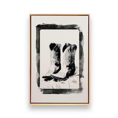 [Color:American Maple], Picture of art in a American Maple frame