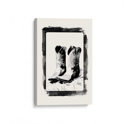 [Color:Stretched Canvas], Picture of art at an angle