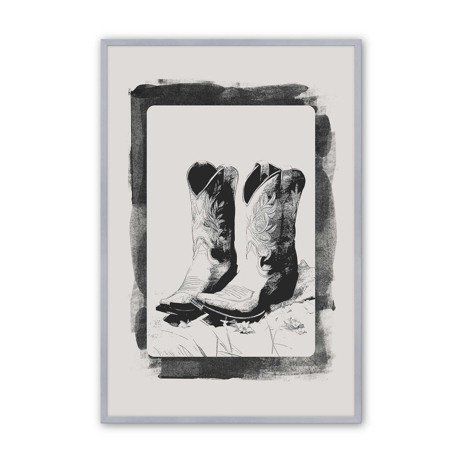 [Color:Polished Chrome], Picture of art in a Polished Chrome frame