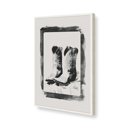 [Color:Opaque White], Picture of art in a Opaque White frame of the corner