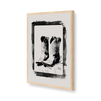 [Color:Raw Maple], Picture of art in a Raw Maple frame of the corner