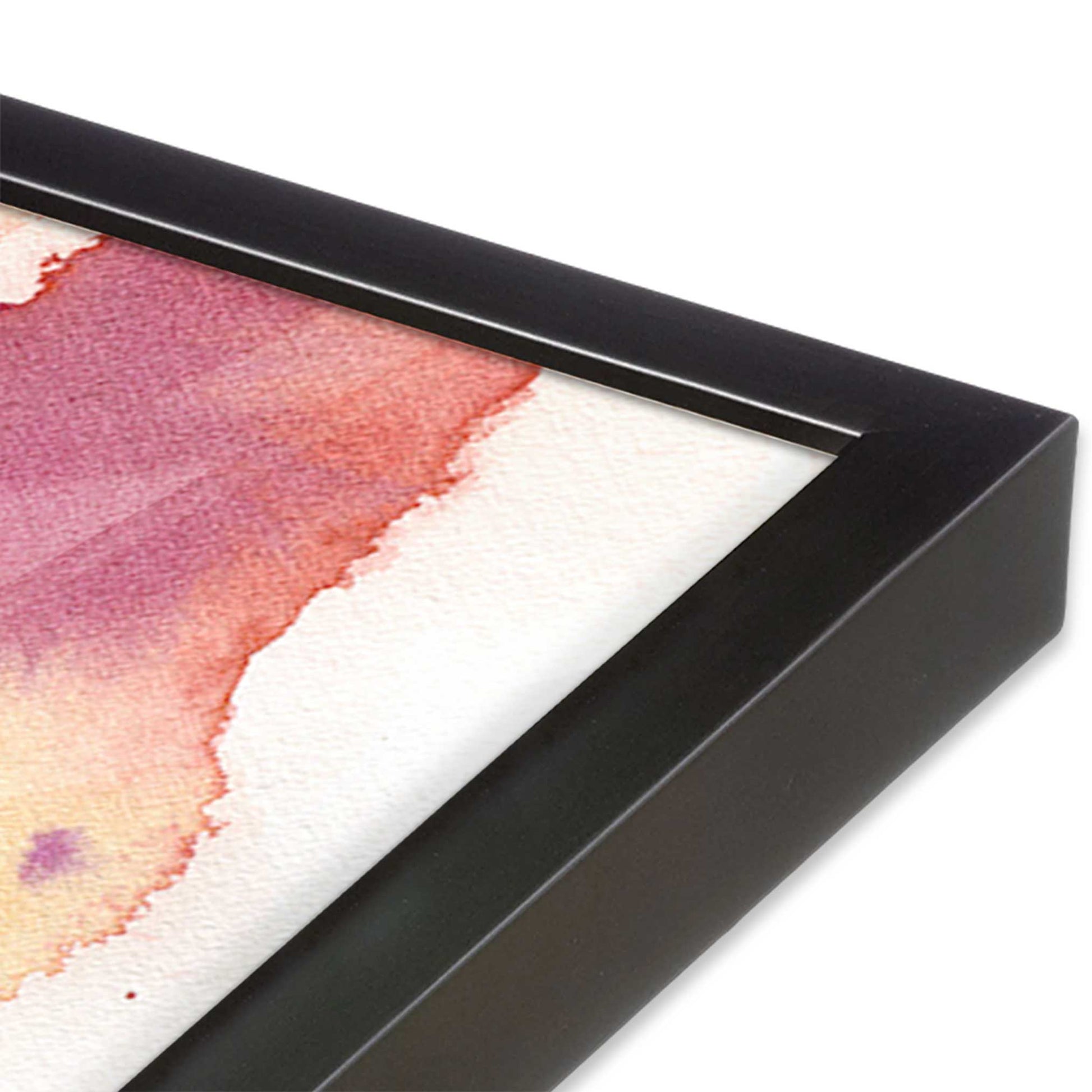 [Color:Weathered Zinc], Picture of art in a Weathered Zinc frame at an angle