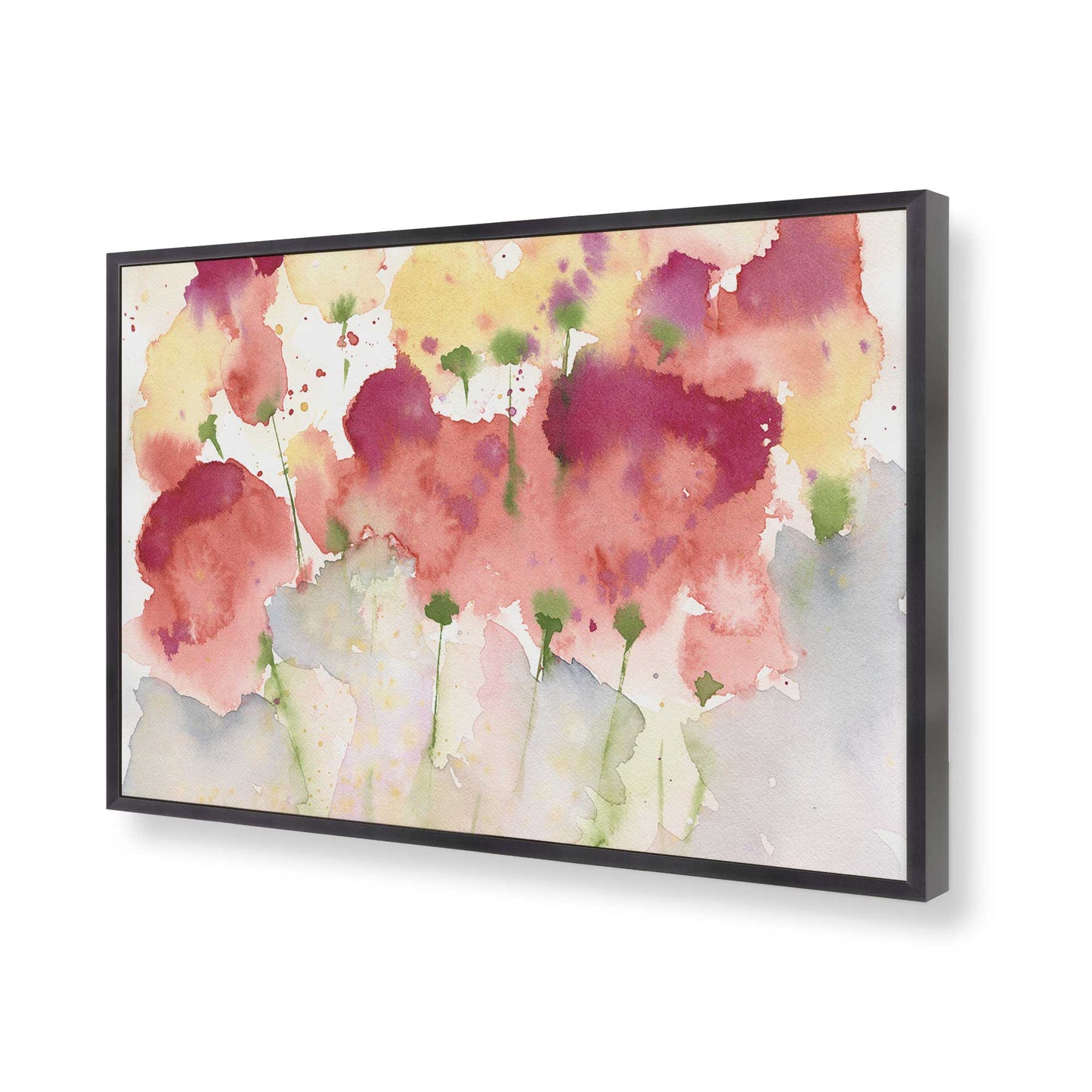 [Color:Weathered Zinc], Picture of art in a Weathered Zinc frame of the corner