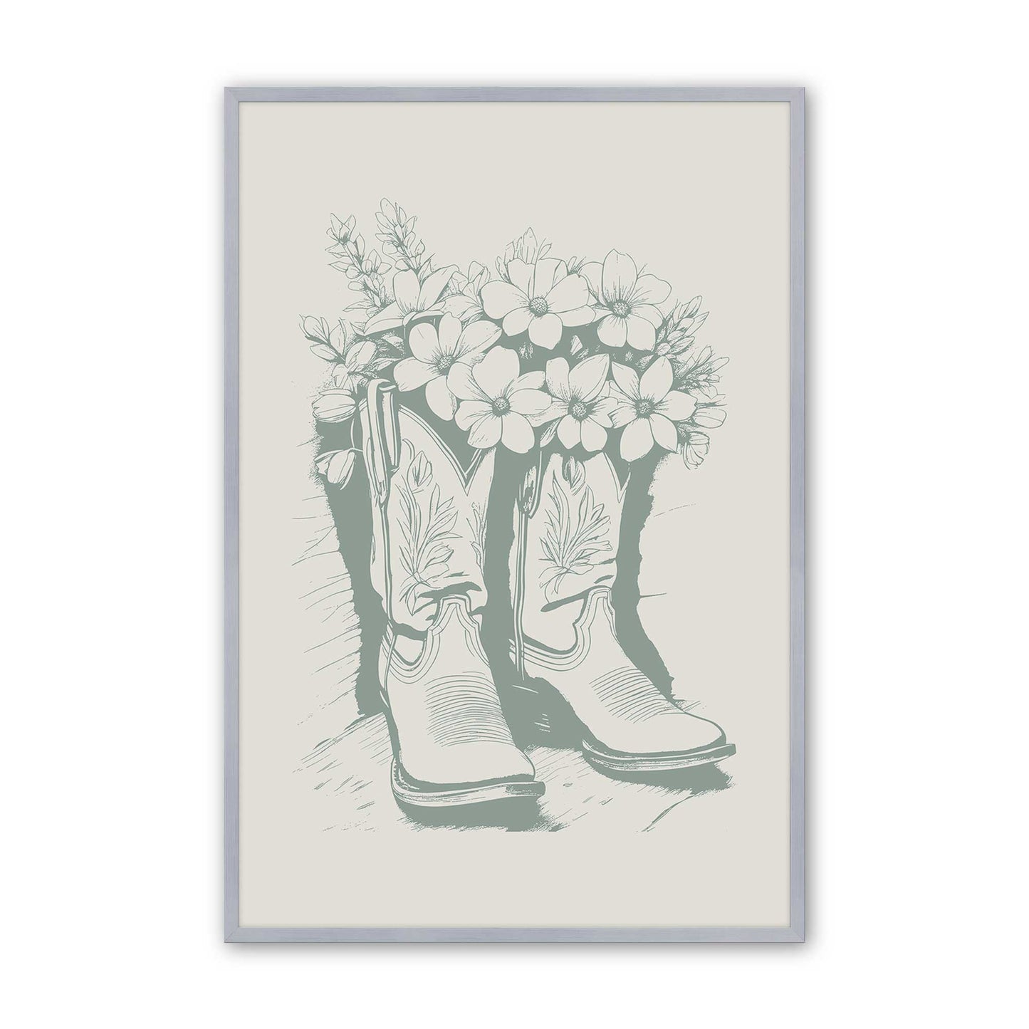 [Color:Polished Chrome], Picture of art in a Polished Chrome frame