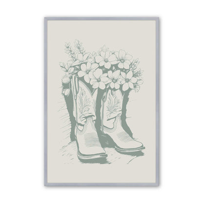 [Color:Polished Chrome], Picture of art in a Polished Chrome frame