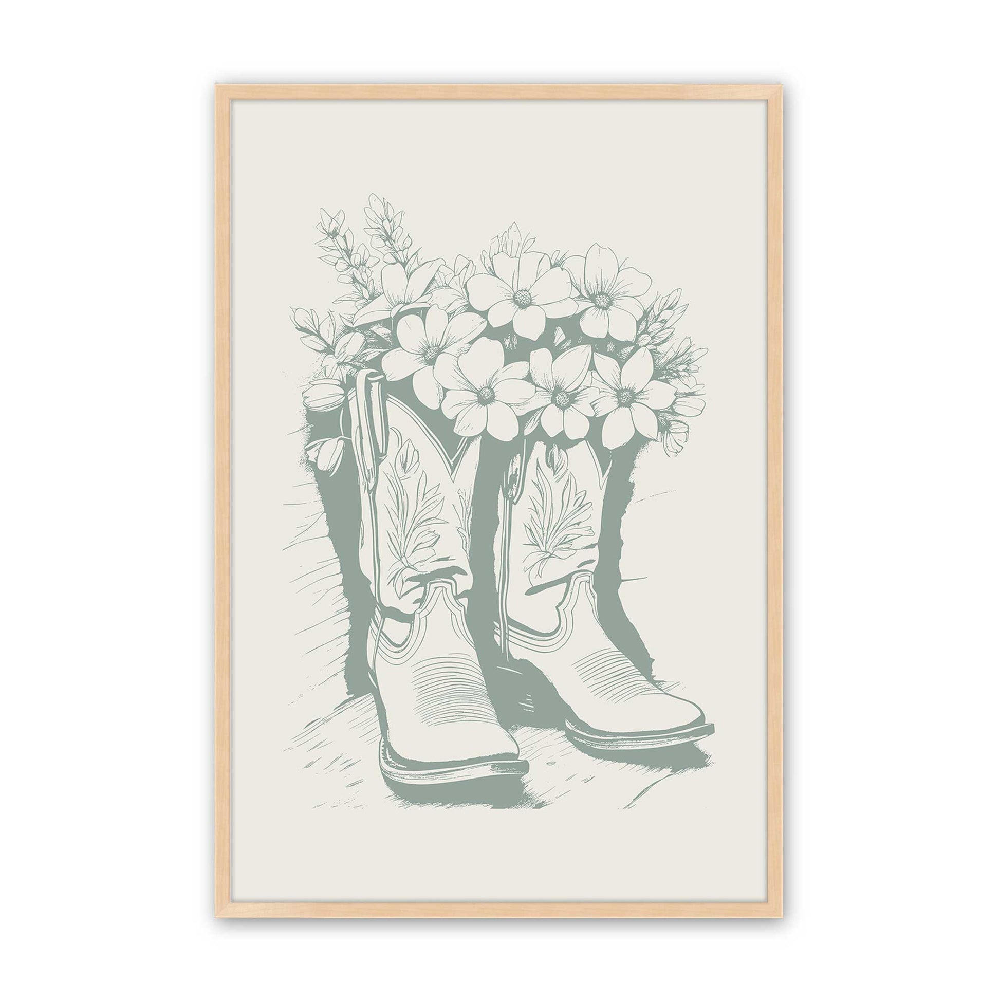 [Color:Raw Maple], Picture of art in a Raw Maple frame