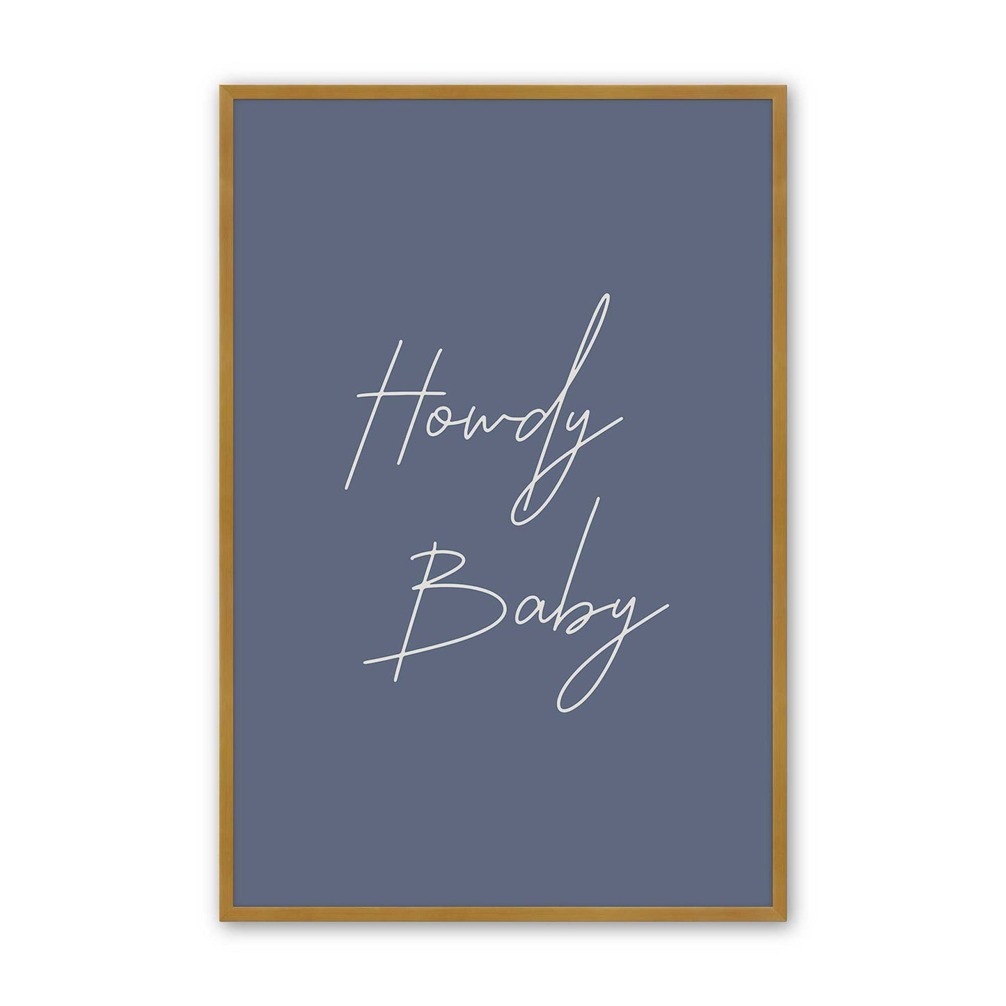 [Color:Polished Gold], Picture of art in a Polished Gold frame